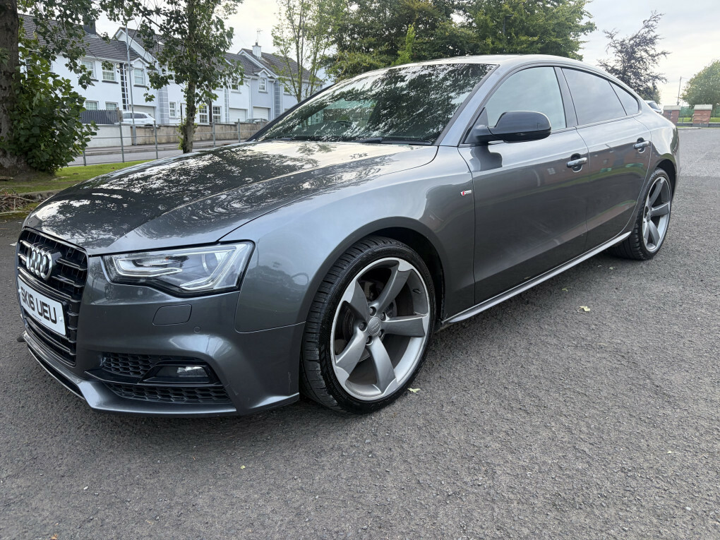 Audi A5 2.0 Tdi 190 S Line Multitronic Nav 5 Seat Silver #7