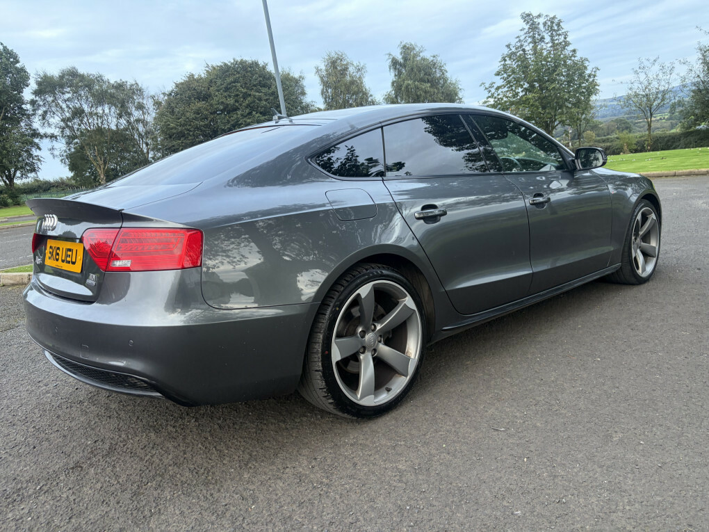 Audi A5 2.0 Tdi 190 S Line Multitronic Nav 5 Seat Silver #11