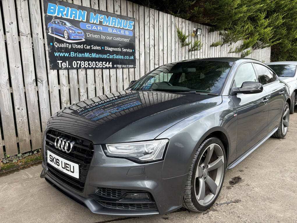 Audi A5 Sportback S Line Black Edition Tdi Quattro #2