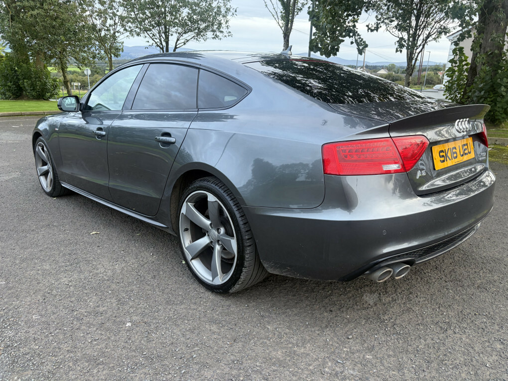Audi A5 2.0 Tdi 190 S Line Multitronic Nav 5 Seat Silver #9