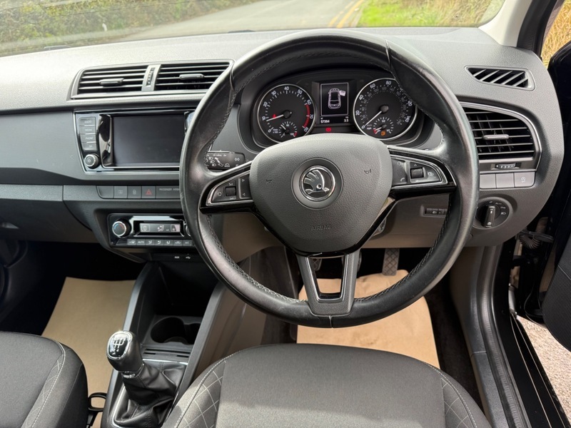 Skoda Fabia Hatchback Black #9