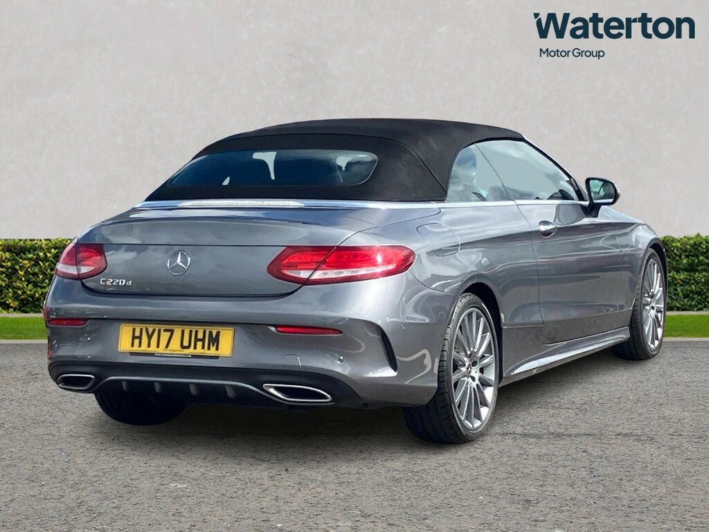 Mercedes-Benz C Class C220d Amg Line HY17UHM Grey #3