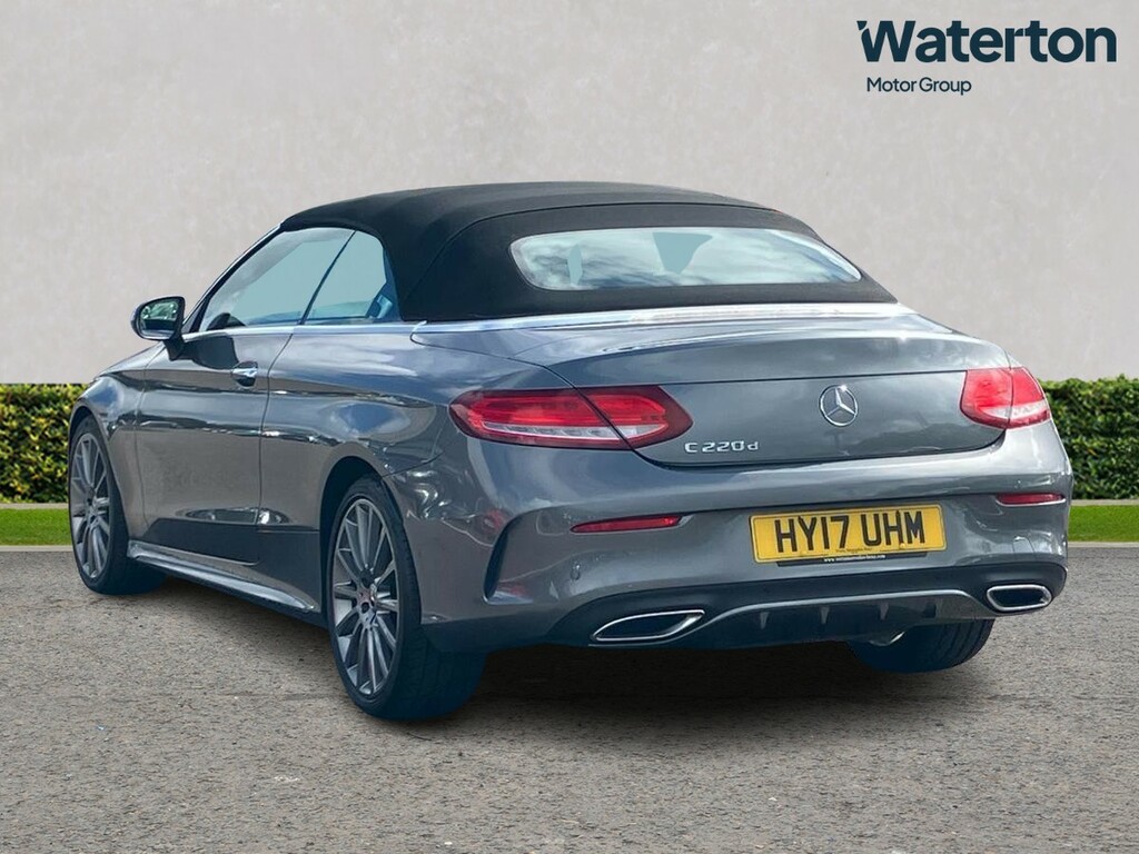 Mercedes-Benz C Class C220d Amg Line HY17UHM Grey #5