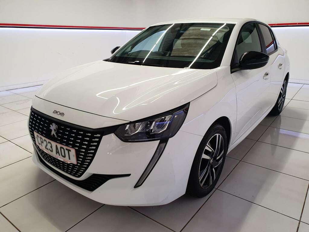 Peugeot 208 1.2 Puretech Active Premium Hatchback CP23AOT White #3