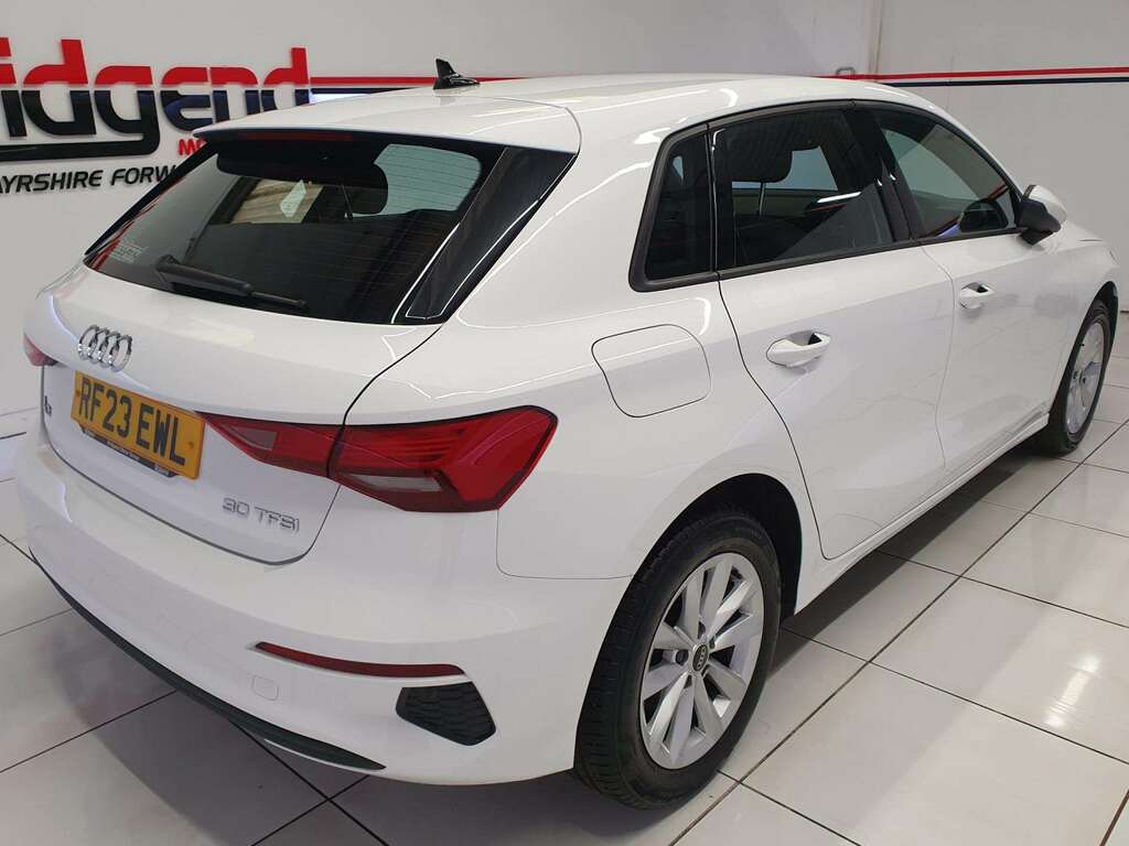 Audi A3 1.0 Tfsi 30 Technik Sportback White #6