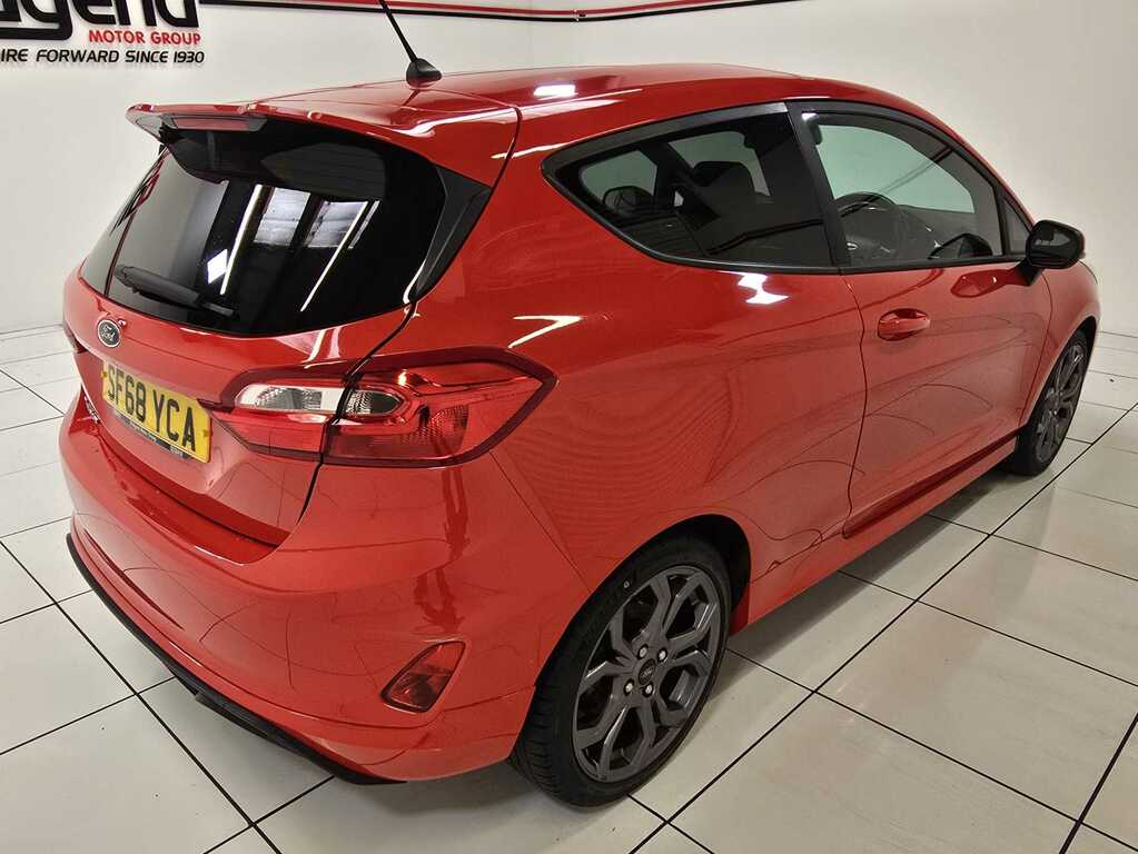 Ford Fiesta 1.0T Ecoboost Gpf St-line Hatchback SF68YCA Red #6