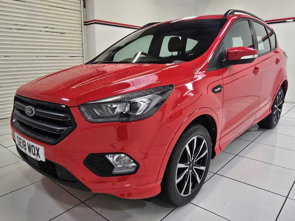 Ford Kuga 1.5 Tdci St-line Suv SE18WOX Red #3