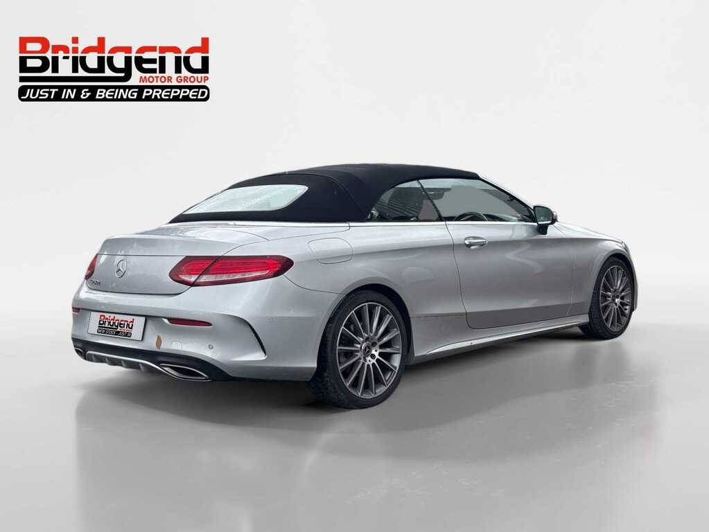 Mercedes-Benz C Class 2.1 C250d Amg Line Cabriolet Silver #3