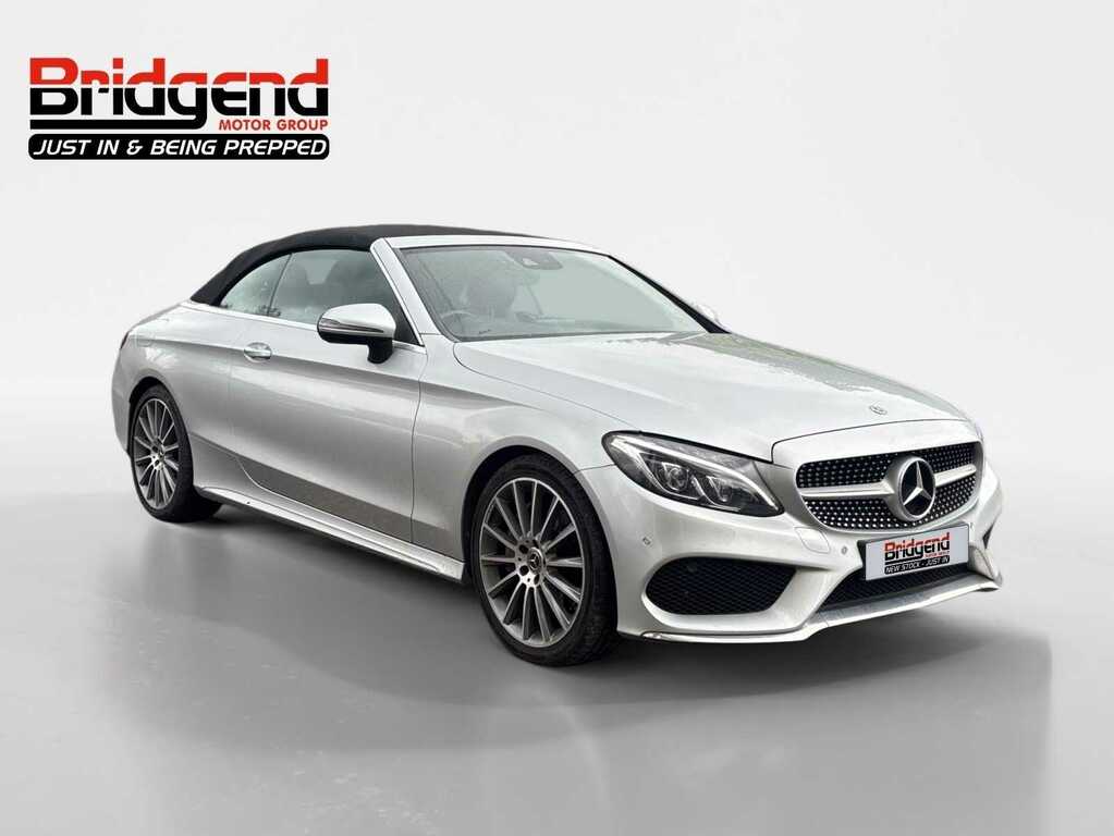Mercedes-Benz C Class 2.1 C250d Amg Line Cabriolet Silver #2