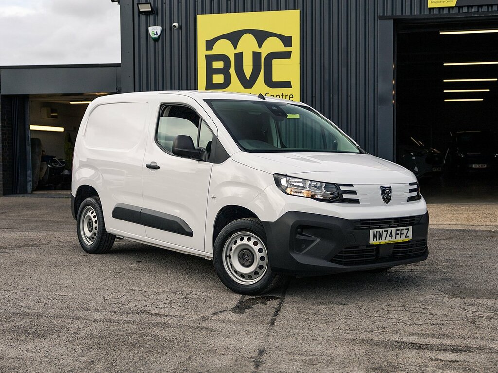 Peugeot Partner 1.5 Bluehdi 1000 Professional Standard Panel Van 5 White #6