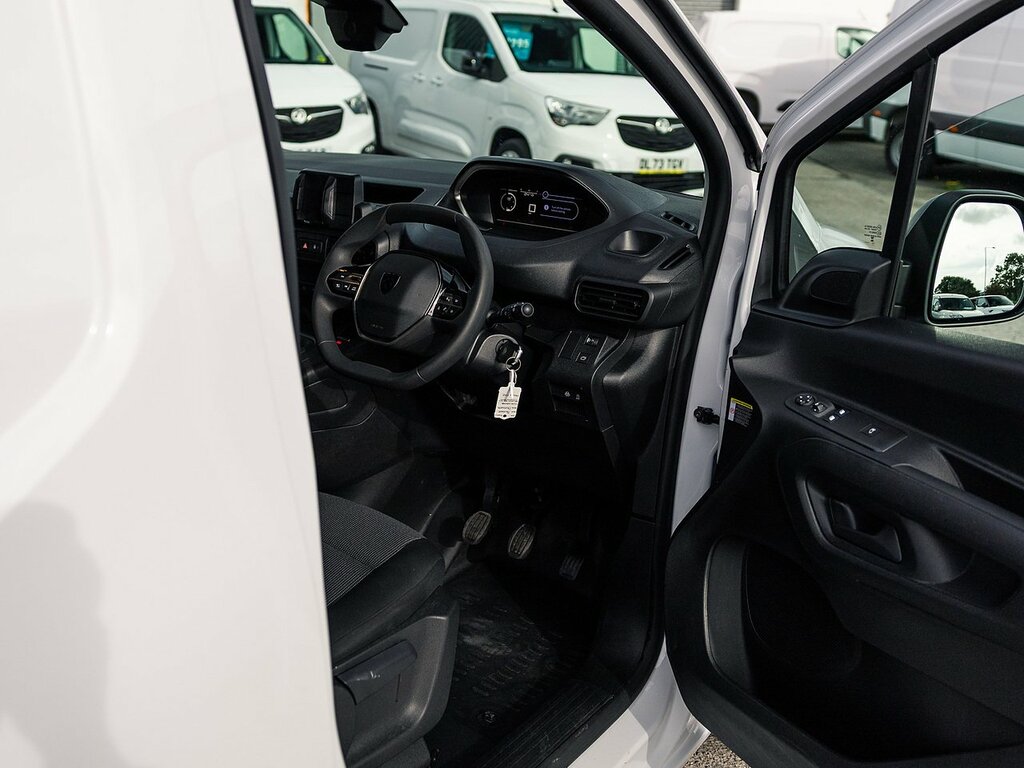 Peugeot Partner 1.5 Bluehdi 1000 Professional Standard Panel Van 5 White #3