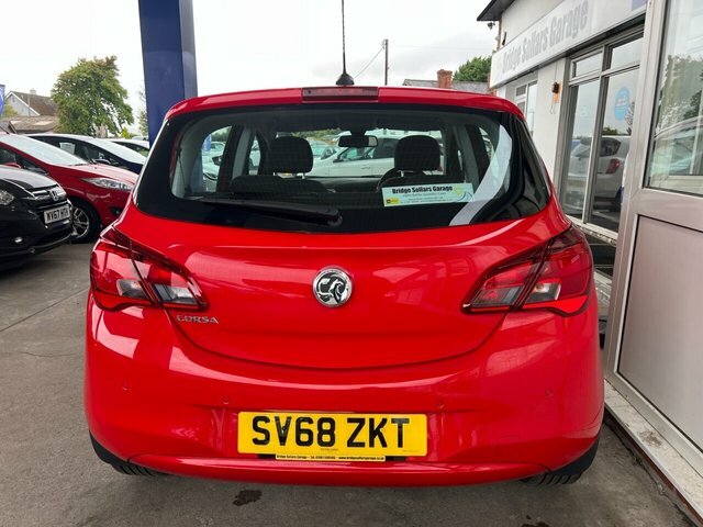 Vauxhall Corsa Ecotec Energy Hatchback SV68ZKT Red #4