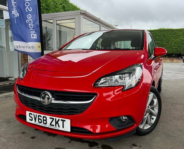 Vauxhall Corsa Ecotec Energy Hatchback SV68ZKT Red