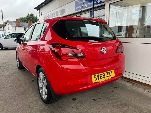 Vauxhall Corsa Ecotec Energy Hatchback SV68ZKT Red #3