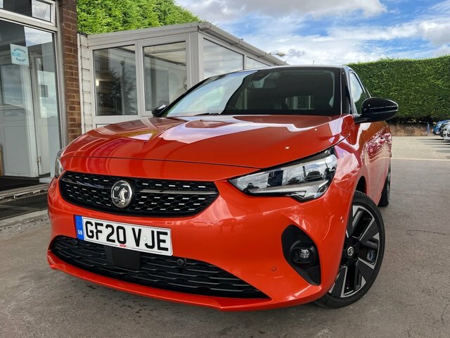 Vauxhall Corsa Elite Nav Hatchback Orange