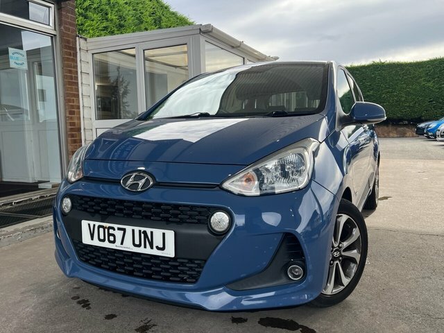 Hyundai I10 Premium Se Hatchback Blue