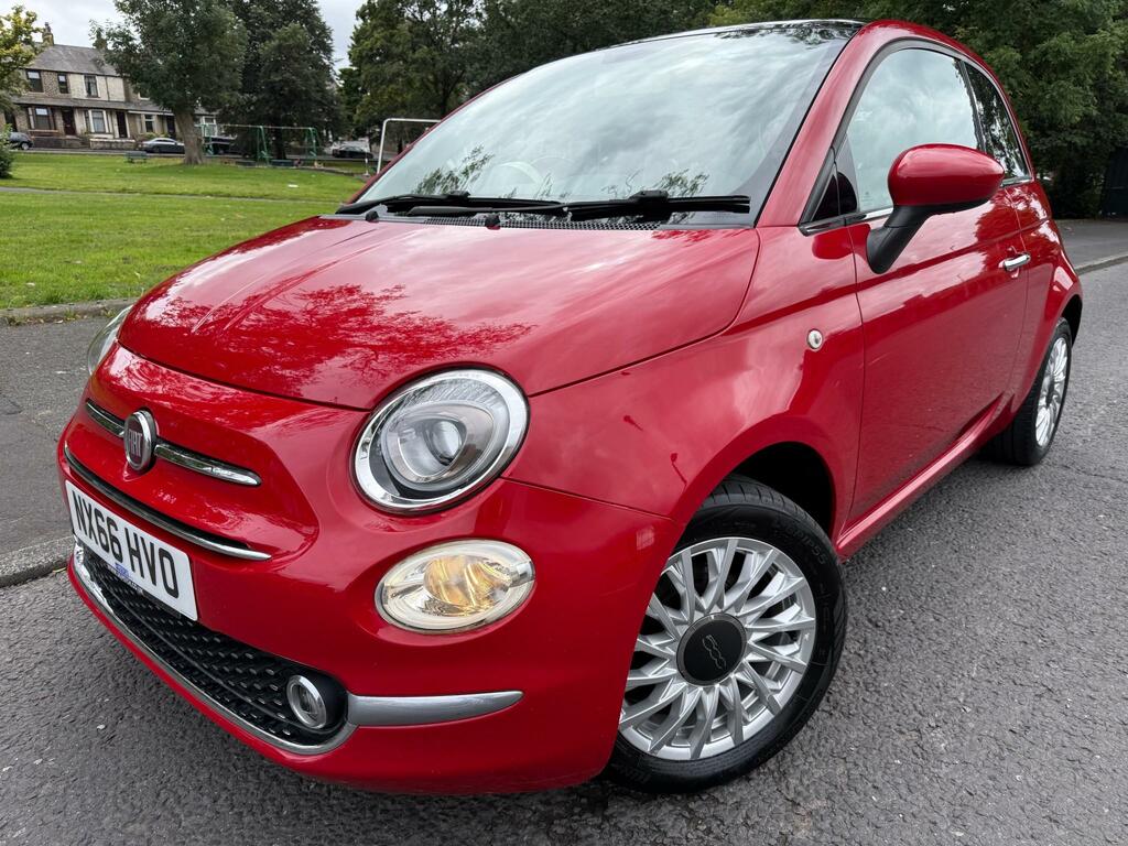 Fiat 500 Lounge Red