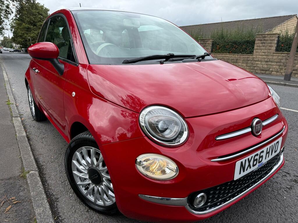 Fiat 500 Lounge Red #3