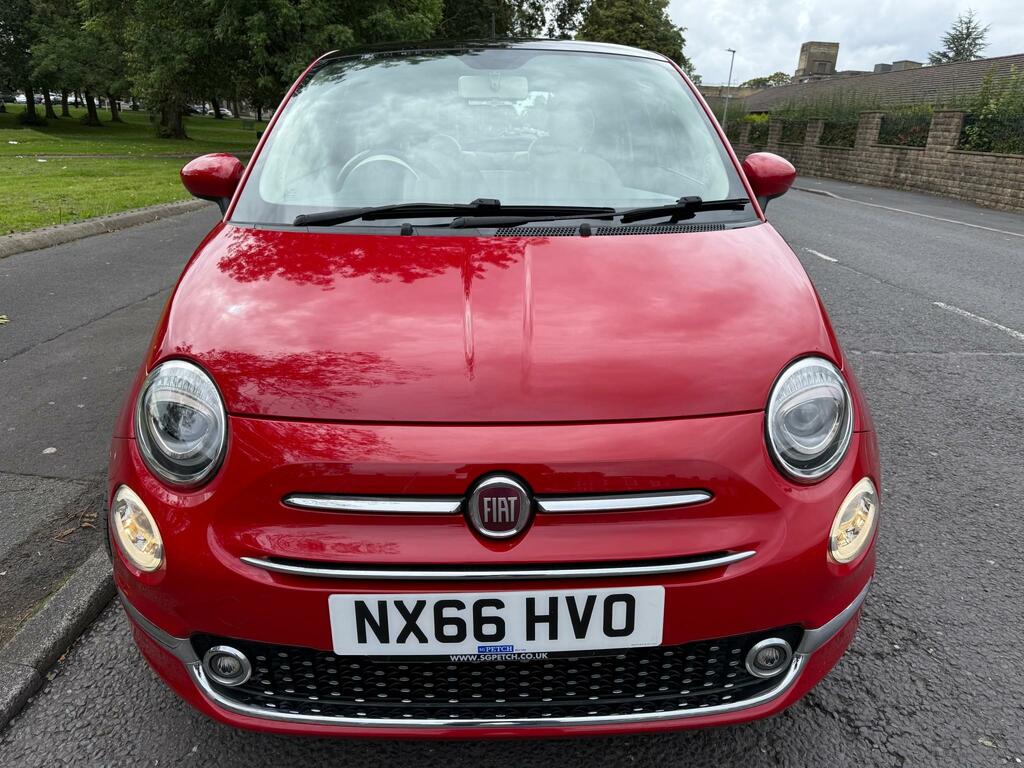 Fiat 500 Lounge Red #2