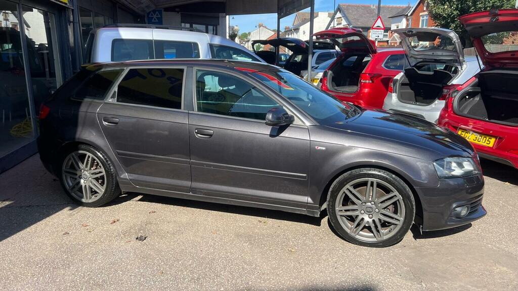 Audi A3 2.0 Tdi S Line Sportback S Tronic Euro 5 Ss Grey #3