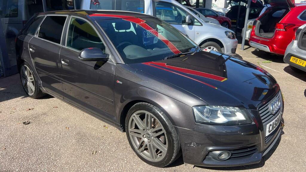 Audi A3 2.0 Tdi S Line Sportback S Tronic Euro 5 Ss Grey