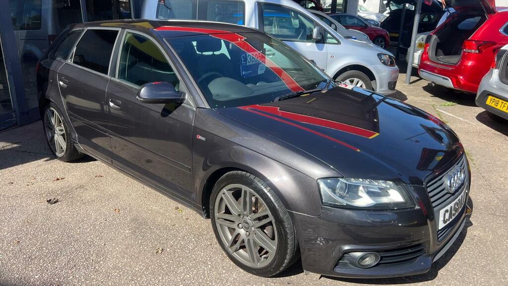 Audi A3 2.0 Tdi S Line Sportback S Tronic Euro 5 Ss Grey #6