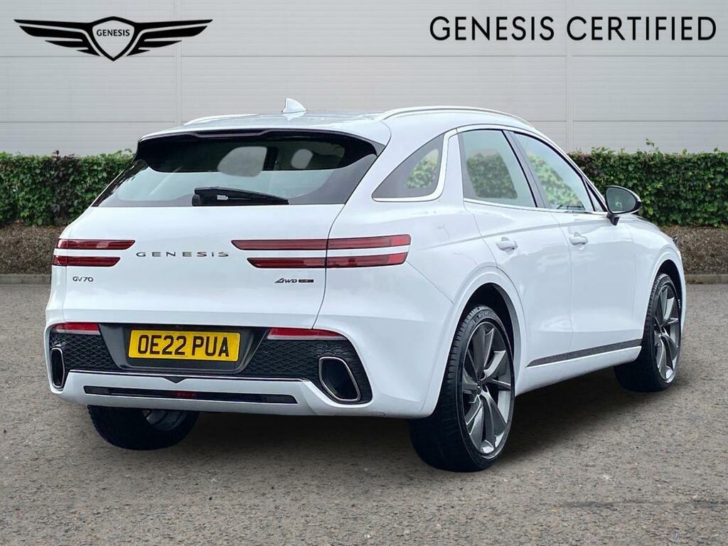 Genesis GV70 2.5T Luxury Suv 4Wd Euro 6 Ss White #4