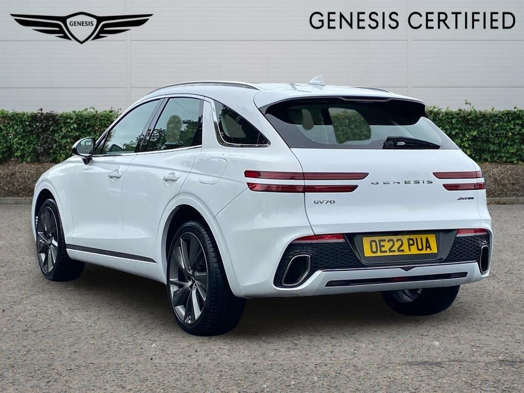 Genesis GV70 2.5T Luxury Suv 4Wd Euro 6 Ss White #3