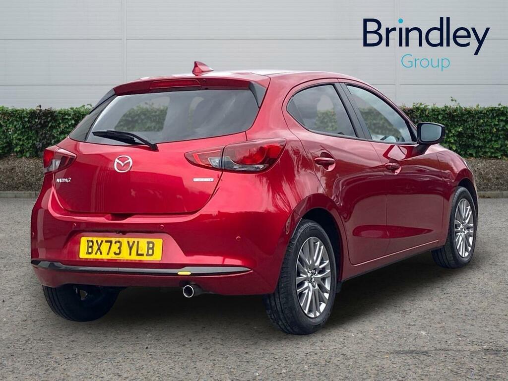 Mazda 2 1.5 E-skyactiv G Mhev Exclusive-line Red #4