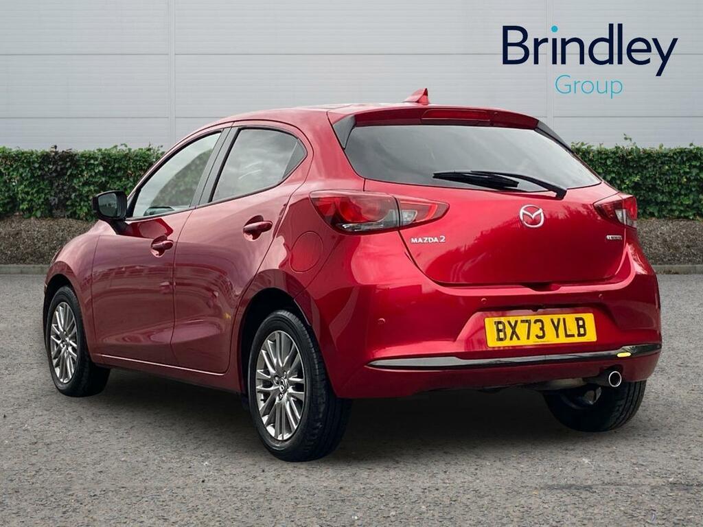 Mazda 2 1.5 E-skyactiv G Mhev Exclusive-line Red #3