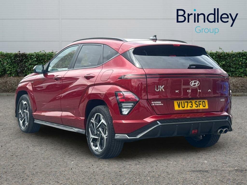 Hyundai Kona 1.6 H-gdi N Line S Suv Hybrid Dct Euro Red #3