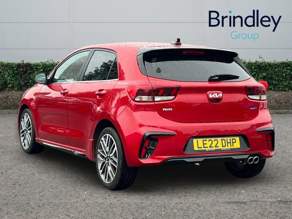 Kia RIO 1.0 T-gdi Mhev Gt-line S Hatchback Hybr Red #3