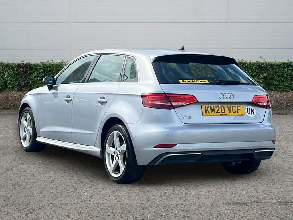 Audi A3 1.4 Tfsie 40 E-tron Sportback Plug-in H Silver #4
