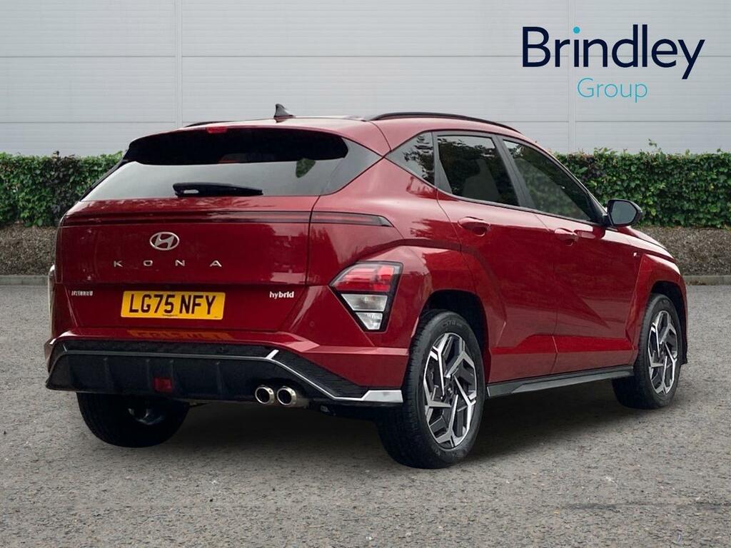 Hyundai Kona 1.6 H-gdi N Line Suv Hybrid Dct Euro 6 Red #4
