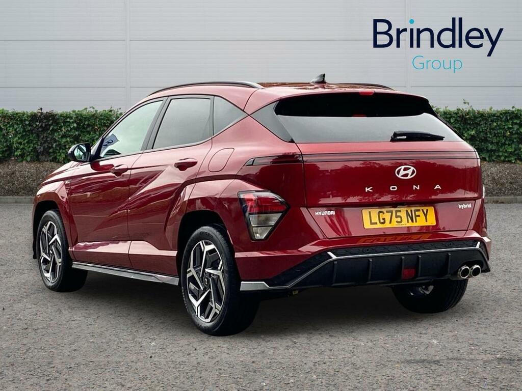 Hyundai Kona 1.6 H-gdi N Line Suv Hybrid Dct Euro 6 Red #3