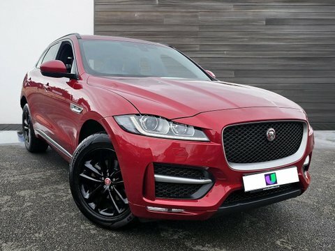 Jaguar F-Pace 2.0 D180 R-sport Red