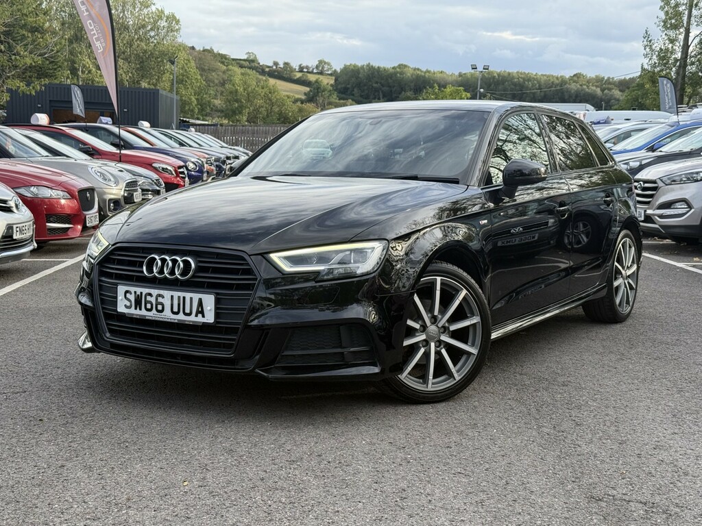 Audi A3 1.4 Tfsi Cod Black Edition Ulez 5 Do SW66UUA Black #2