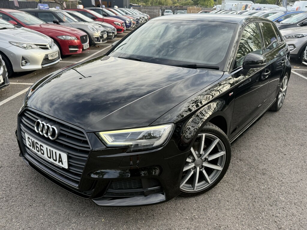 Audi A3 1.4 Tfsi Cod Black Edition Ulez 5 Do SW66UUA Black #4