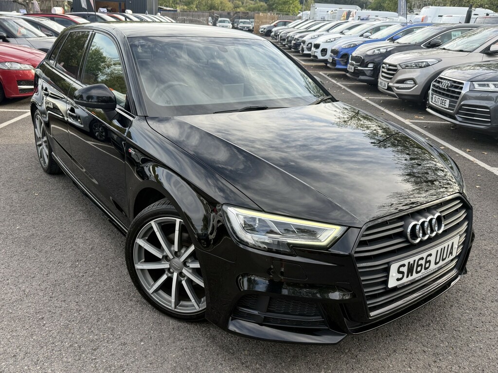 Audi A3 1.4 Tfsi Cod Black Edition Ulez 5 Do SW66UUA Black #3