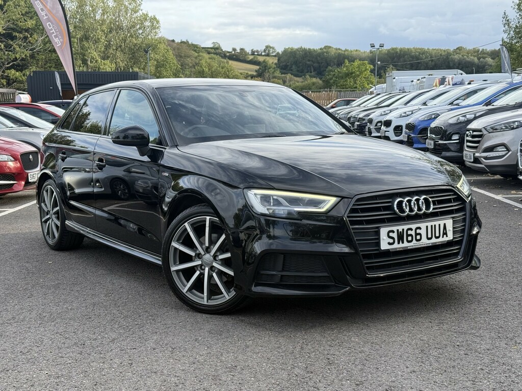Audi A3 1.4 Tfsi Cod Black Edition Ulez 5 Do SW66UUA Black