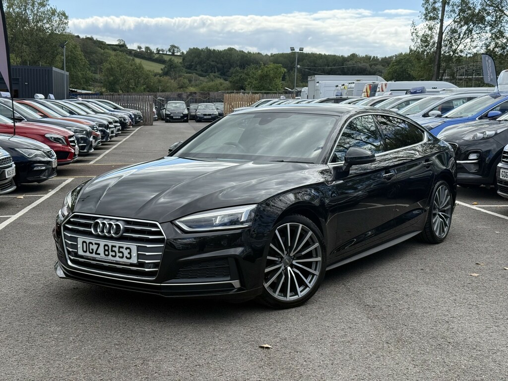 Audi A5 2.0 Tfsi 40 S Line Ulez Black #2