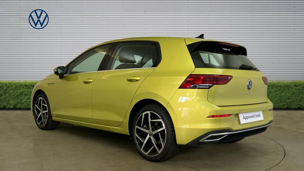 Volkswagen Golf Style Yellow #3