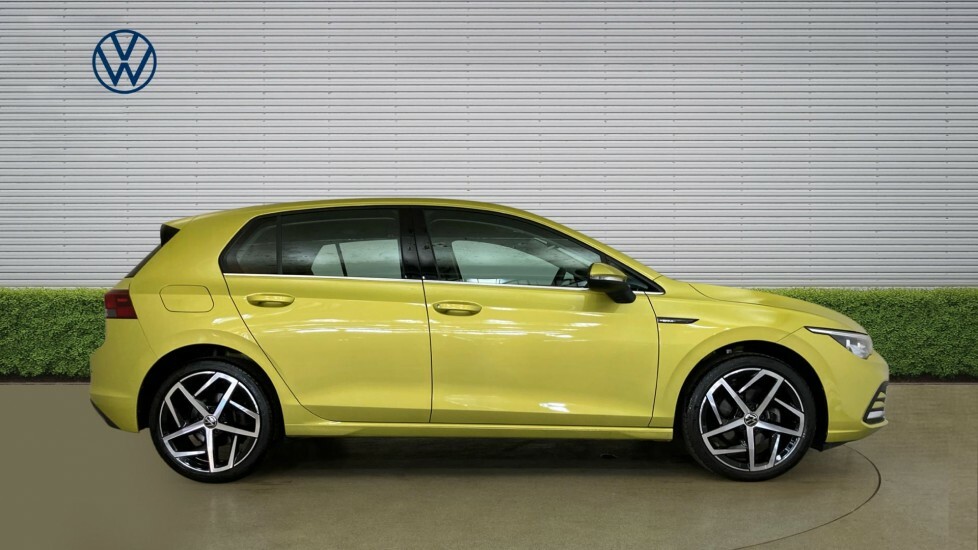 Volkswagen Golf Style Yellow #4