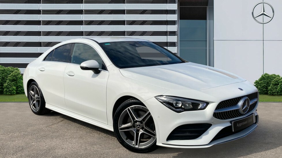 Mercedes-Benz CLA Class Amg Line EF22KWE White