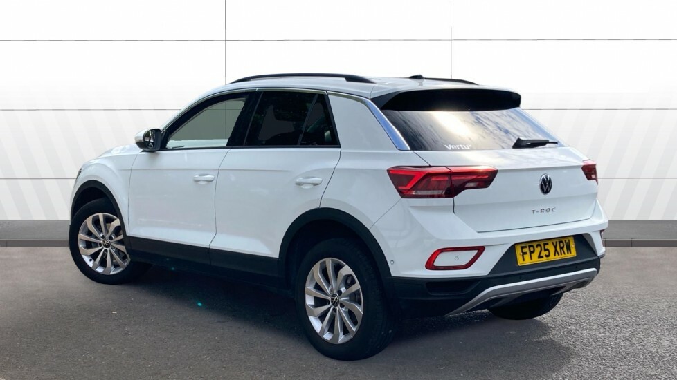 Volkswagen T-Roc Match FP25XRW White #2