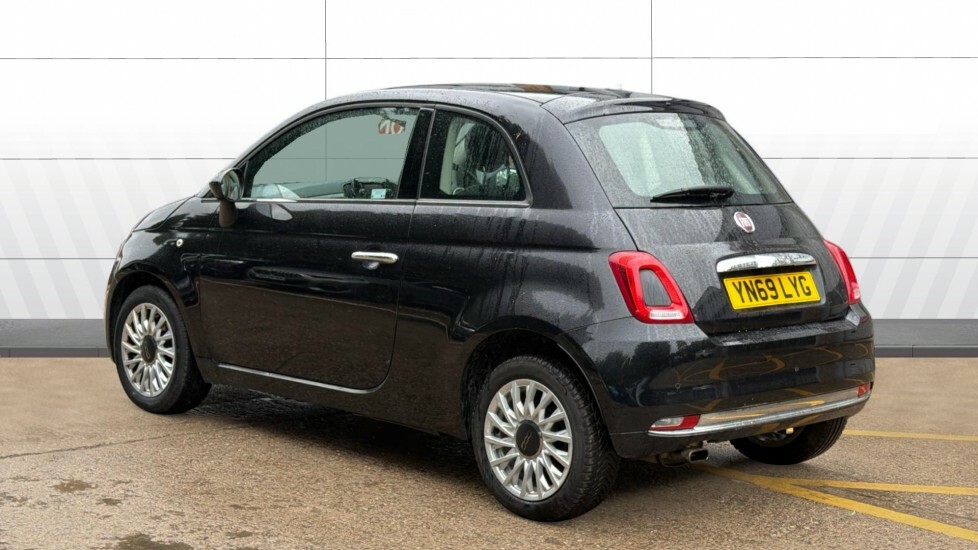Fiat 500 Lounge YN69LYG Black #2
