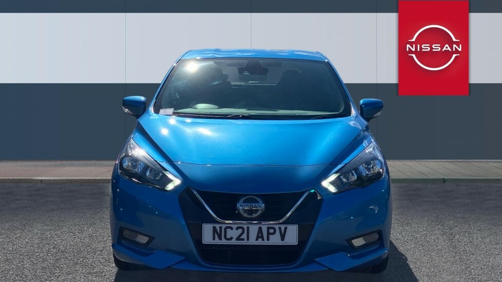 Nissan Micra Acenta Blue #3