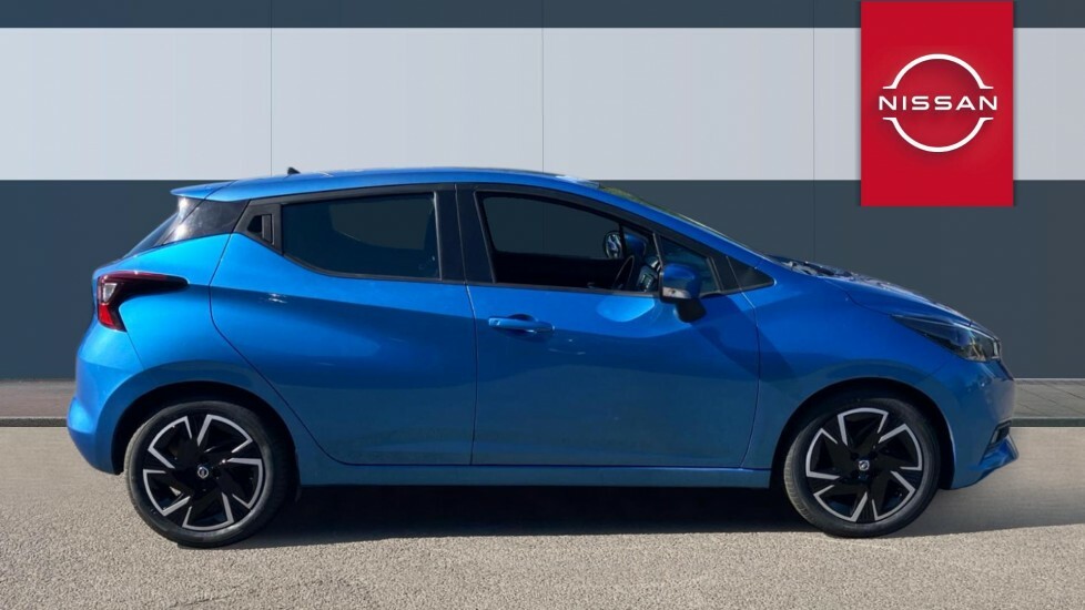 Nissan Micra Acenta Blue #5