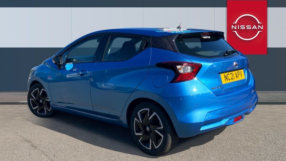 Nissan Micra Acenta Blue #2