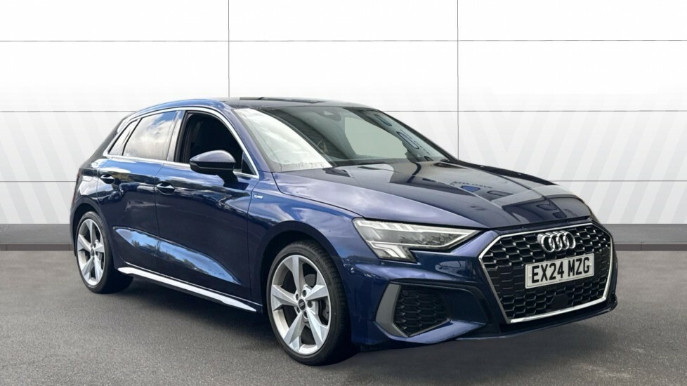 Audi A3 S Line Blue